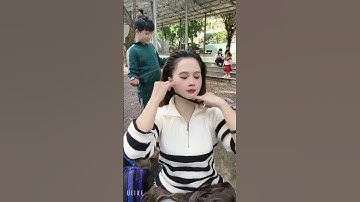 Tóc giả nguyên đầu thắt bính xinh xinh kèm lai tóc giả #tocgianguyendau