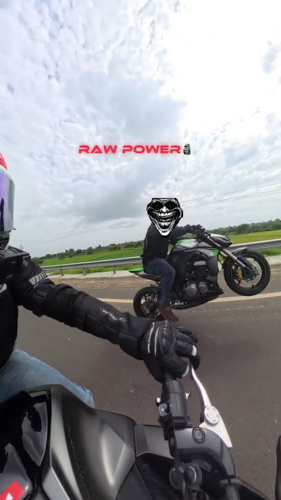 Crazy Z1000 Launch 🥵 | Raw Power of Kawasaki Z1000 | #z900 #z1000 |