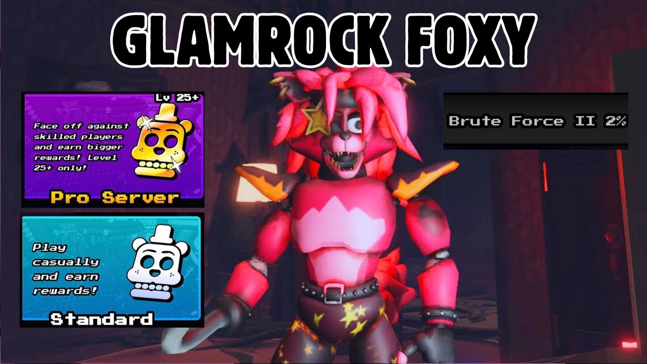 NEW “GLAMROCK FOXY” EXCLUSIVE! - Five Nights Hunted
