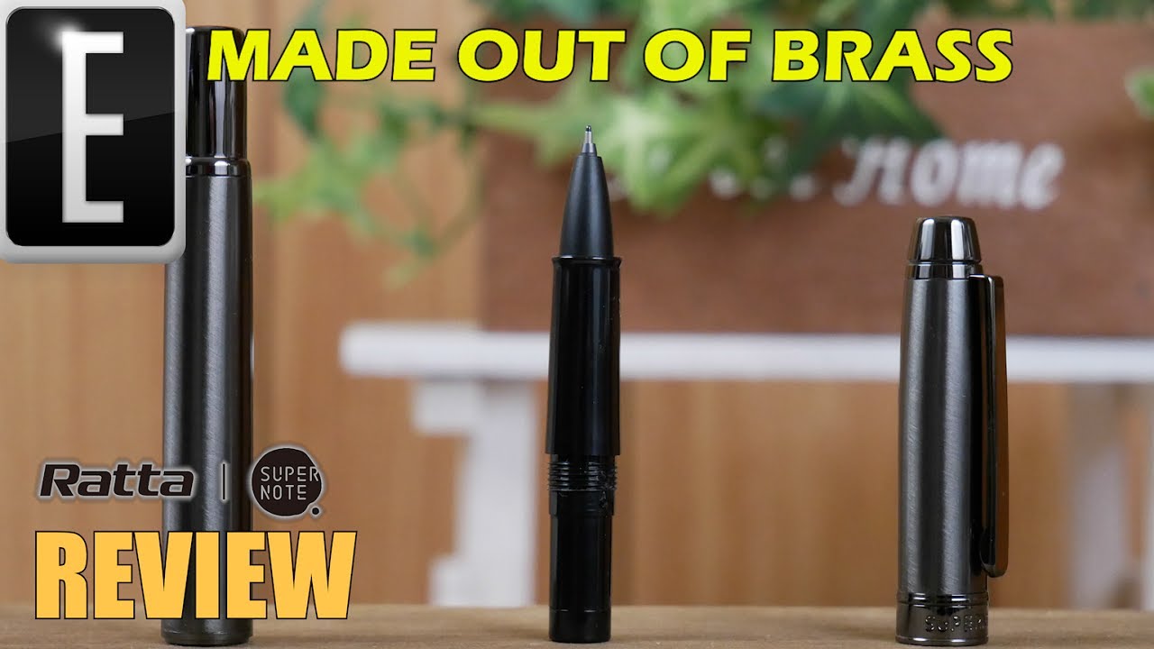 Supernote Heart of Metal Gen 2 BRASS STYLUS Review - YouTube