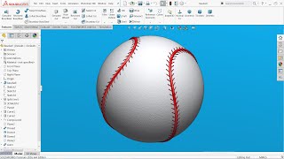 Solidworks tutorial Baseball