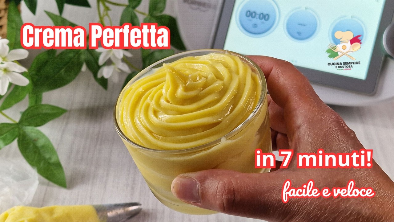 Come Faccio la Crema Pasticcera Perfetta con il Bimby!