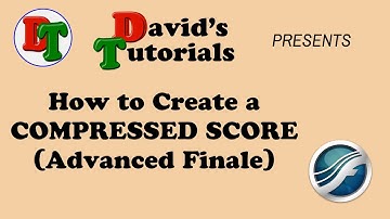 How to Create a COMPRESSED Score for Band (Advanced Finale)