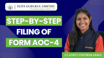 How to File Form AOC-4 | Complete SOP Explained