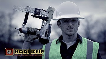 Kodi Klip - rebar connection system
