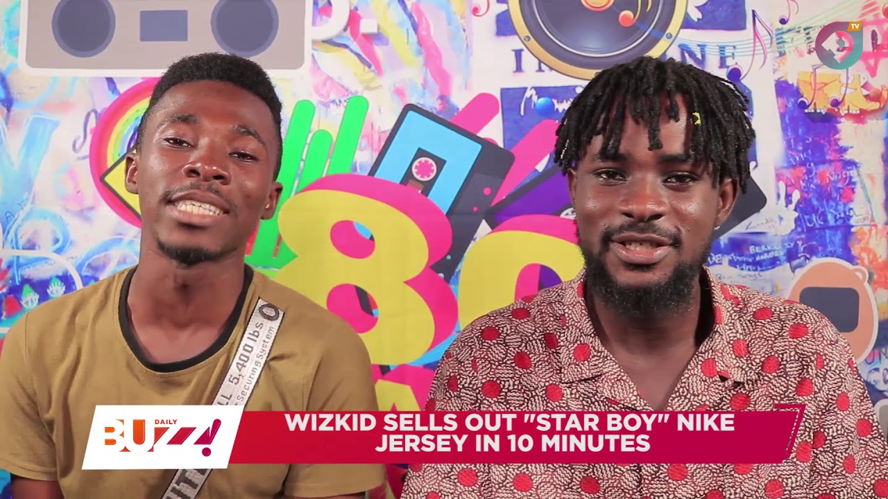 Wizkid's Nike Jersey Sold Out In Minutes