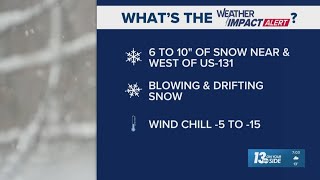 What to know as winter storm moves into West Michigan