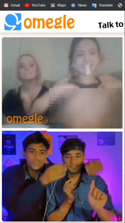 She shows her boobs ๐ณ Omegle live video #shots #hotshorts