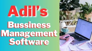 Adil's Business Management Software (Desktop Application) screenshot 2