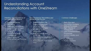 OneStream Account Reconciliation Demo: From Manual Excel to Impressive Automation
