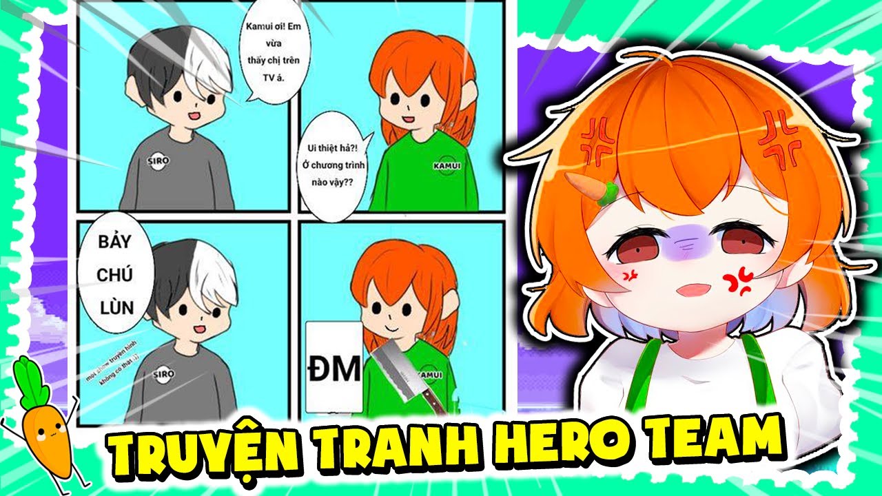 Truyện tranh Hero Team: Khám phá thế giới đầy màu sắc và phiêu lưu cùng với nhóm siêu anh hùng trên truyện tranh Hero Team! Những tình tiết hấp dẫn cùng hình ảnh đẹp mắt sẽ đem lại cho bạn những giây phút giải trí thú vị.