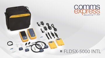 Fluke Networks Versiv DSX-5000 CableAnalyzer, Versiv Main & Remote & 2 DSX Copper Modules