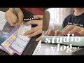 studio vlog ep. 4･ﾟ:* preparing for a restock, packing orders, and a mini home vlog