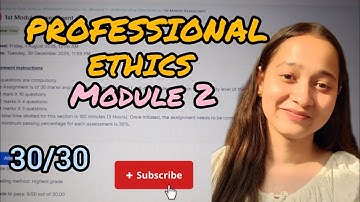 Professional Ethics Module 2 Reference Answers 🤩| Amity online SEM 3rd 