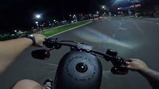 Dia a dia com harlão old school  no final Linda D +  - Harley Davidson 883 Iron Bobber