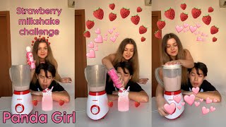 Strawberry Milkshake Challenge!