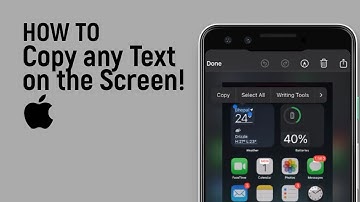 How to Copy any Text on the Screen on IPhoneTrick [easy]