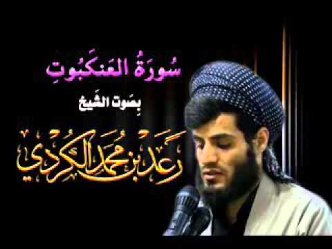 سورة العنكبوت بصوت الشيخ رعد محمد الكردي 