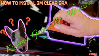 How to install Paint Protection Film (Clear Bra) Front Bumper