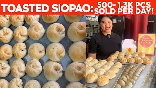 Solusyon sa mahal na rent at trend product lang! TOASTED SIOPAO, SURE ANG KITA for almost 3 YRS!