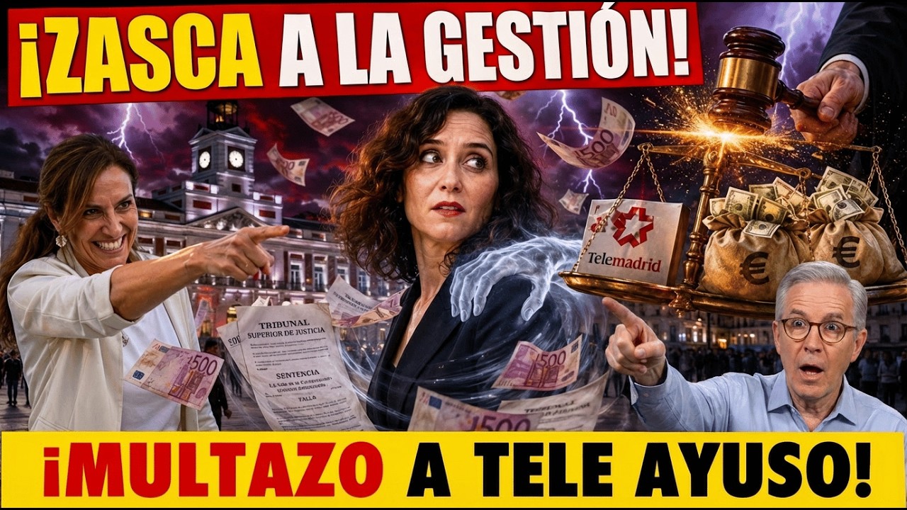 ¡ESCÁNDALO EN MADRID! El chanchullo del ICAM y el  GOLPE JUDICIAL a Ayuso