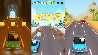My Talking Tom Car Game 2 | Score 645 | MyTom | Kids game screenshot 5