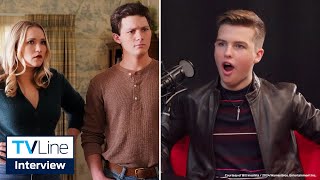 Young Sheldon Iain Armitage in Georgie Mandy Spinoff