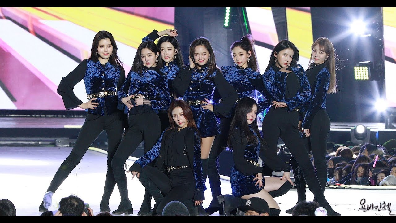 180210 구구단(gugudan) The Boots [강릉  K-POP 월드 페스타] 직캠