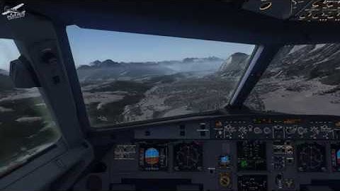 [P3D v3.4] Austrian OS1401 | Approaching Innsbruck LOWI