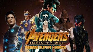 Marvel | indian Avengers | trailer | remix | krrish | velayudham | Hero| G-One| chitti | flying jett