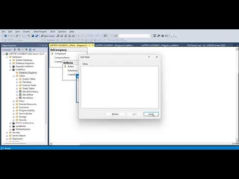 How to create ER Diagram in sql server database #Entity Relation diagram in sql server#