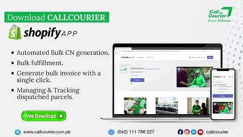 Our Shopify App | CallCourier