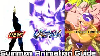 ULTIMATE Summon Animation Guide & Breakdown | Dragon Ball Legends