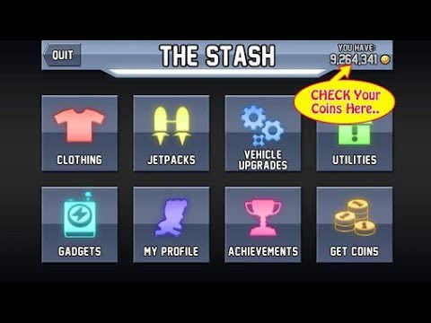 How To Get UNLIMITED Coins In Jet Pack Joyride(WATCH TILL THE END)