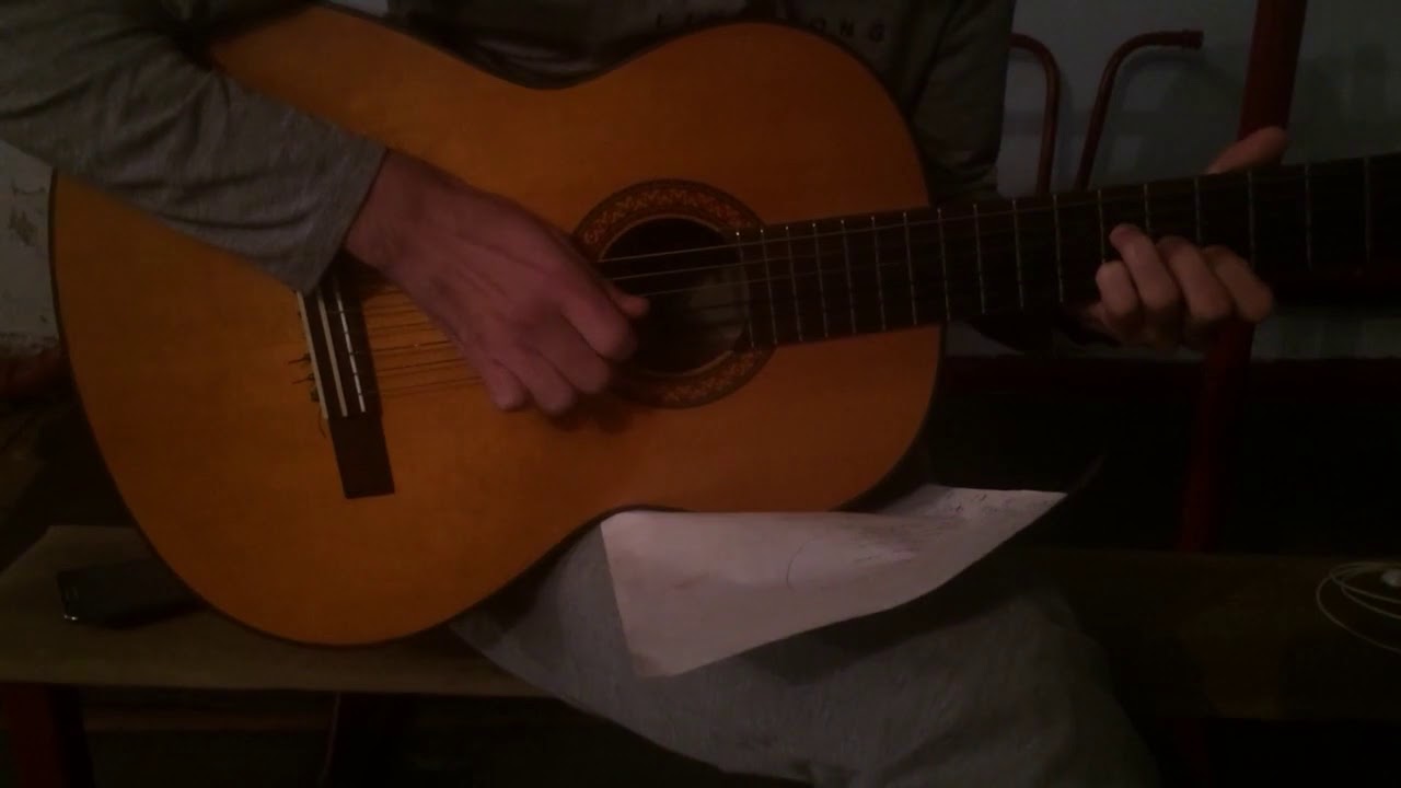 Душевная песня на гитаре. Растаман - YouTube