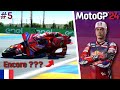 Motogp 24 carrire 5  encore bagnaia   lemans ps5