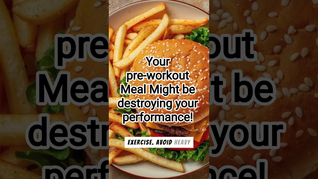 Ваш прием пищи перед тренировкой может негативно сказываться на вашей производительности!