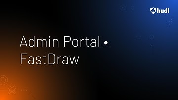 Admin Portal • FastDraw