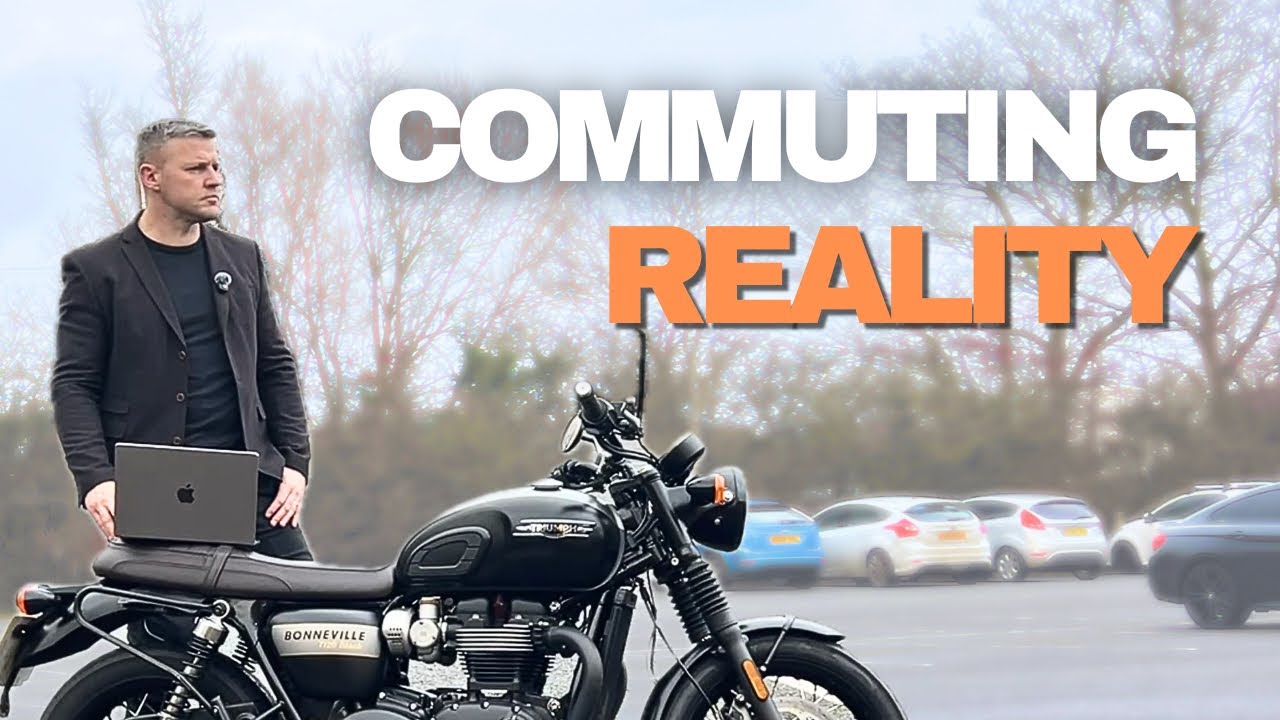 Реальность поездок на мотоцикле на работу (Один день из жизни)