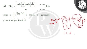 Let \( f(x)=\left\{\begin{array}{cc}x \sin \left(\frac{1}{x}\right)+\sin \left(\frac{1}{x^{2}}\r....