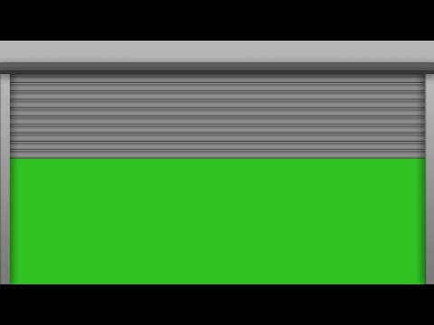 Automatic Shutter Animation | Green Screen