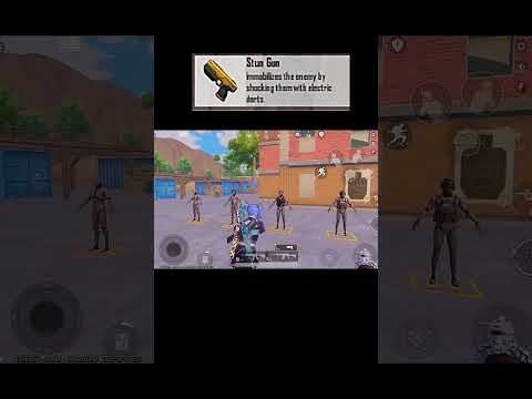 Stun Gun damage test in pubg mobile or Bgmi India #shorts #short #pubgmobile #bgmi #guntest