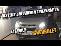 Установка Линз ZAX Chevrolet Orlando делаем крутой свет