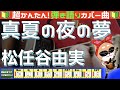 🔰【コード付き】真夏の夜の夢 / 松任谷由実(カバー曲)弾き語り ギター初心者