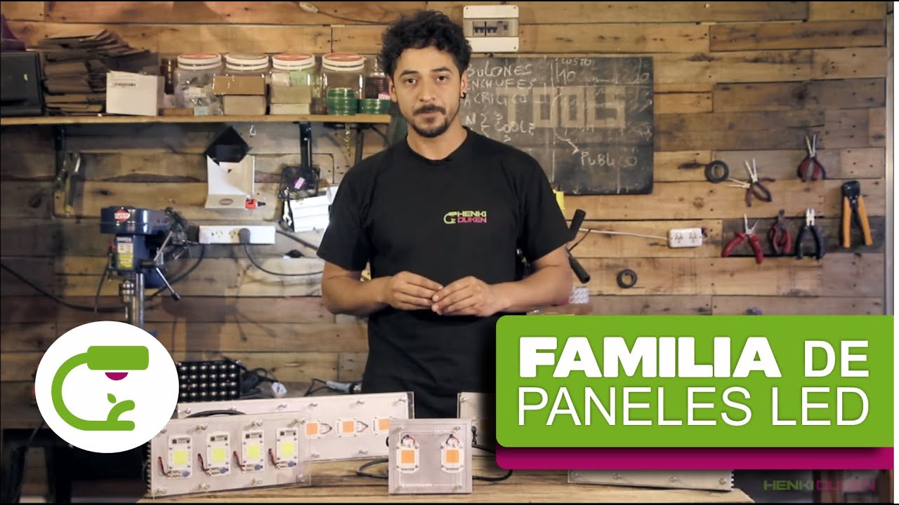 PANELES LED COB FULL SPECTRUM! Presentacion Familia de paneles LED HenkiDuken