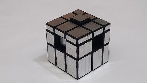 Make 6 Dots Pattern on Mirror Cube