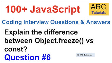 Javascript Coding Interview Questions - #6 | Javascript Coding Challenge Interview Questions 2022