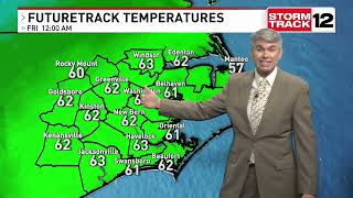 Les Still is Tracking Near Record Warmth Today and a Soaking Rain This Weekend