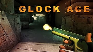 5 Headshots Ace -- Glock -- CS:GO -- [Dust2]