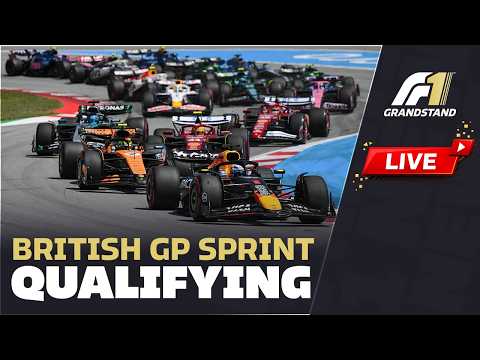 🔴 F1 LIVE BRITISH GP SPRINT QUALIFYING - Live Timings + Track + Commentary